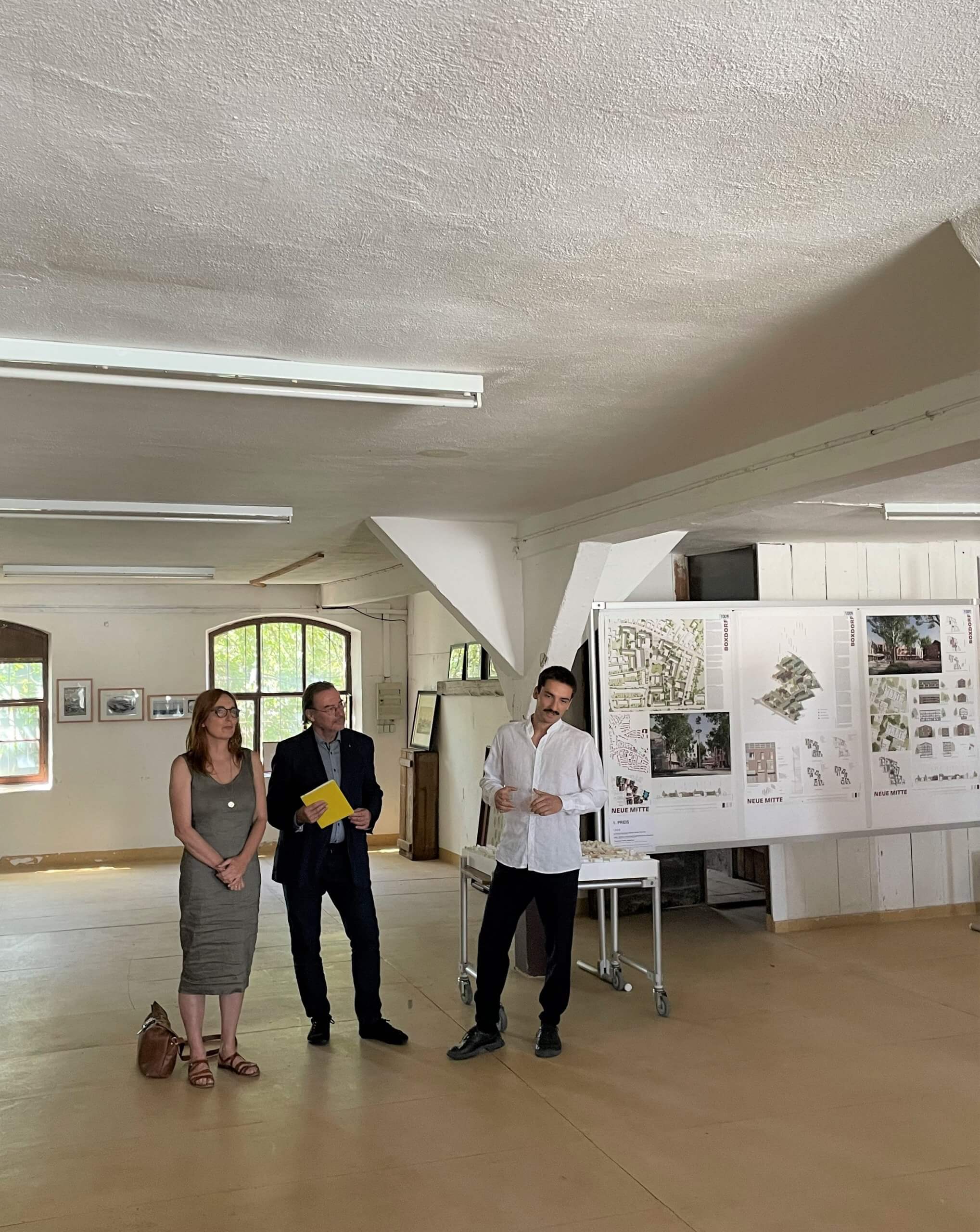 Interview mit den Gewinnern des Wettbewerbs Neue Mitte Boxdorf Neue